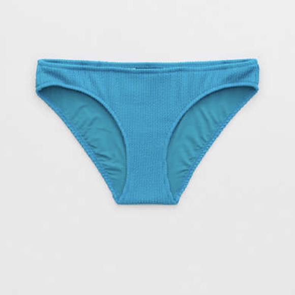 Aerie Crinkle Banded Cheeky Bikini Bottom - Picture 1 of 2